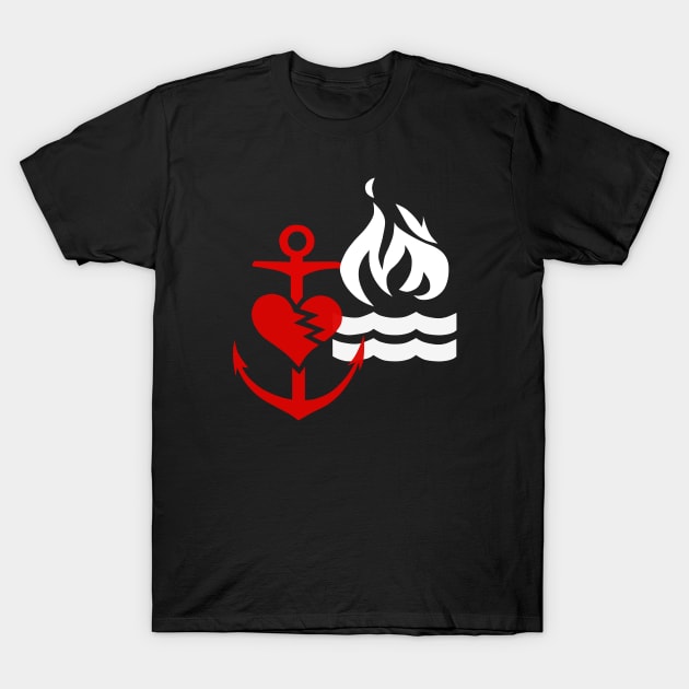 hot water music T-Shirt by lonecat baseball club